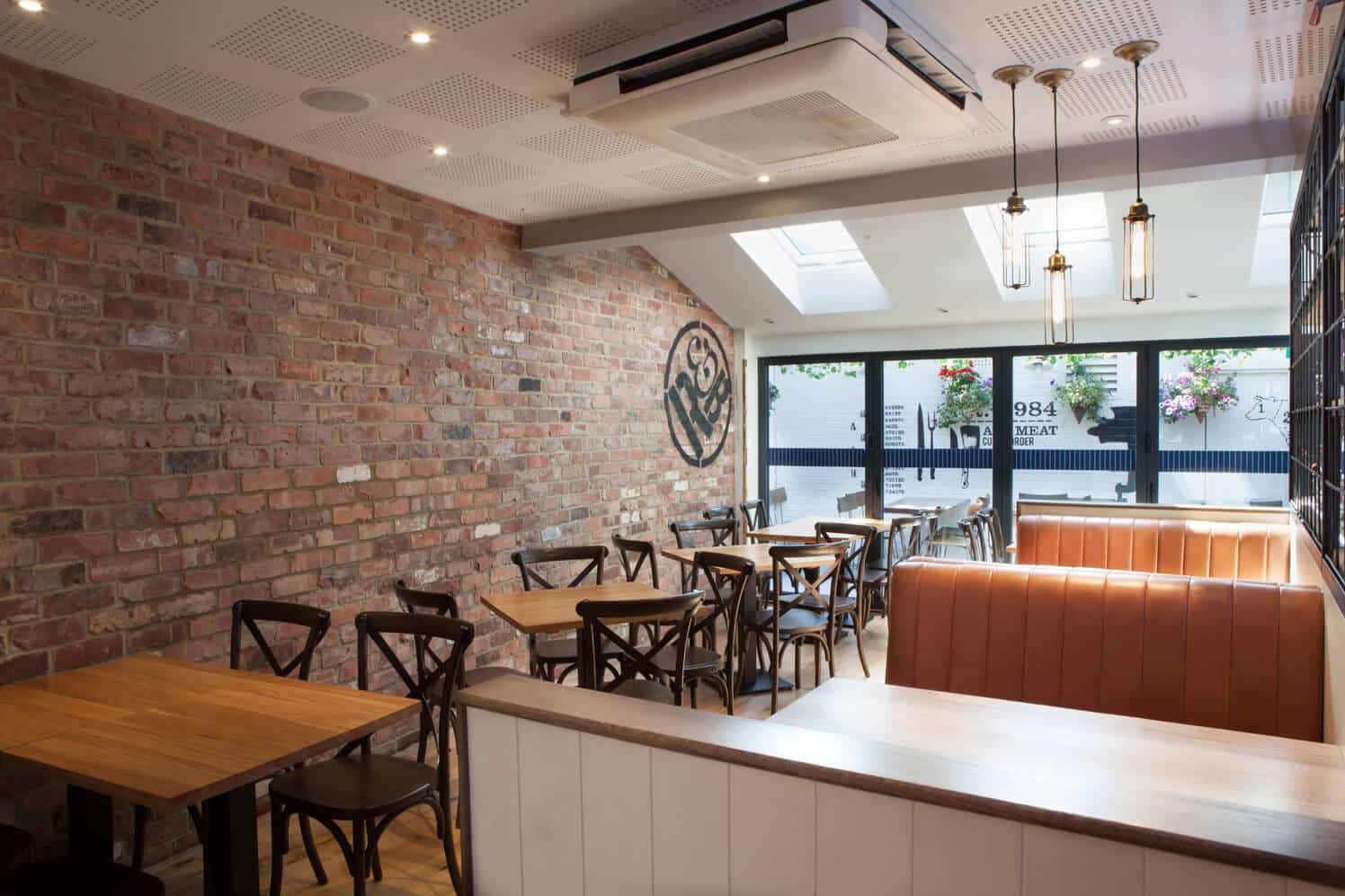 Ribs & Burgers Dining Area