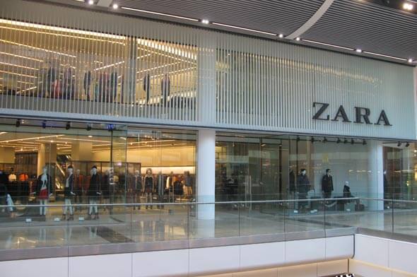 Zara Store Entrance