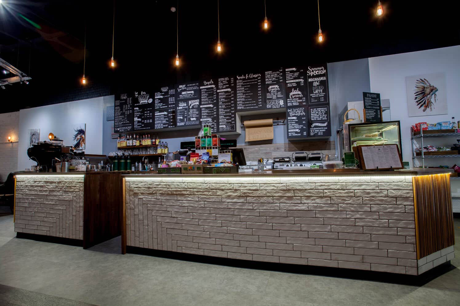 Santa Fe Coffee Company Counter