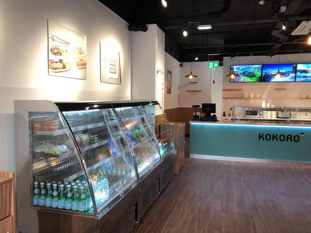Inside Kokoro Restaurant