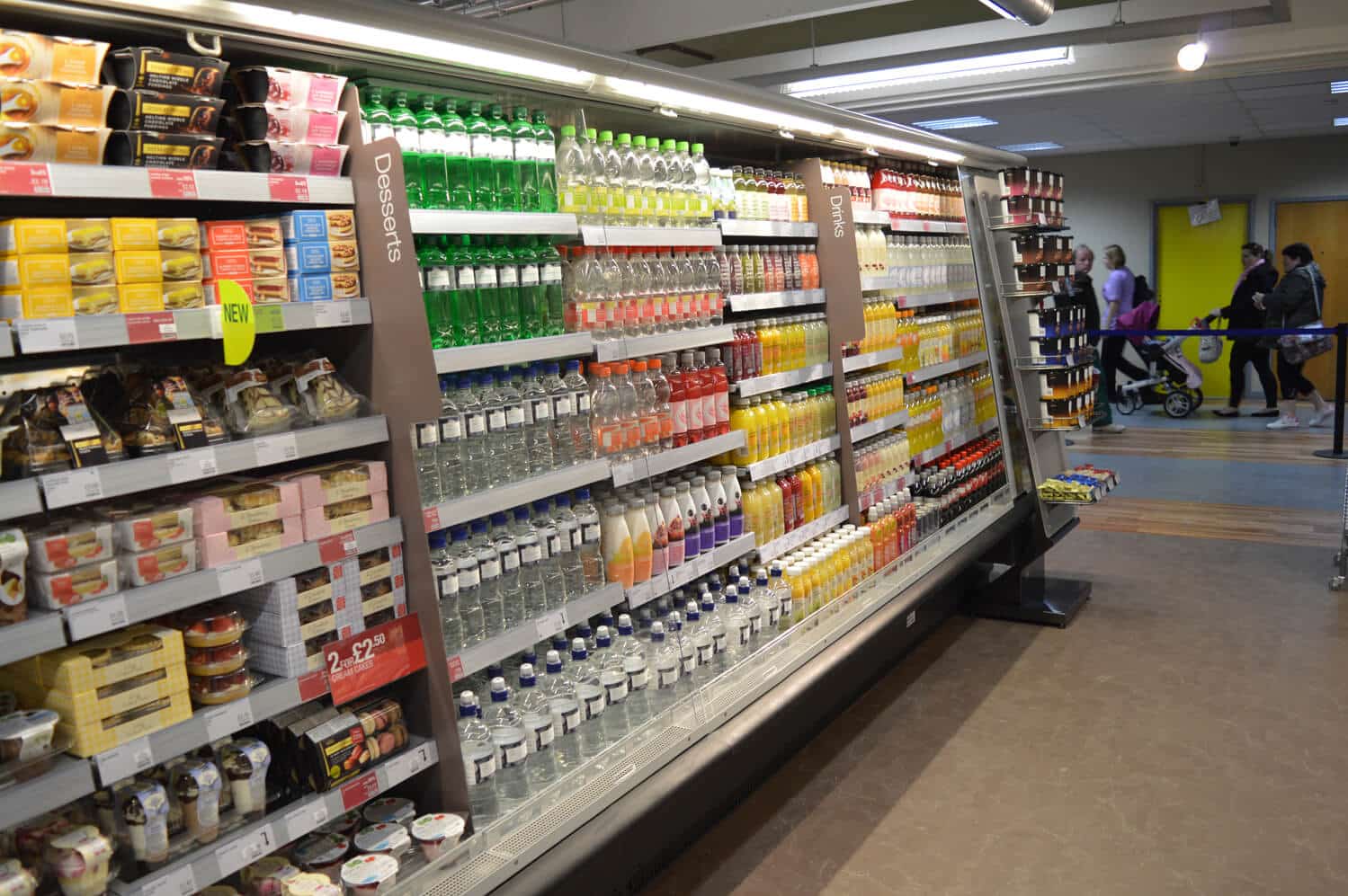 Marks & Spencers Royal Surrey, Fridge Isle