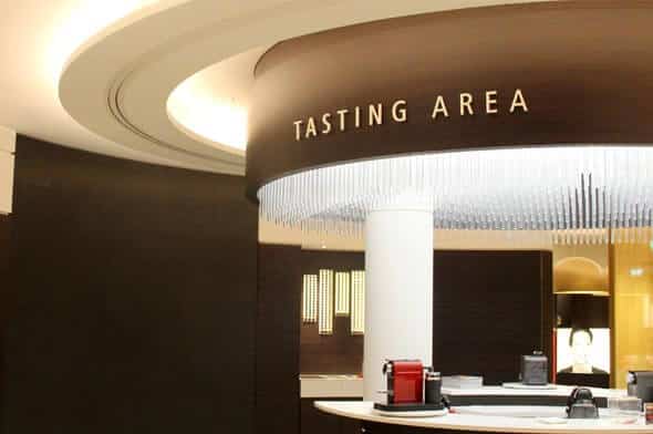 Nespresso Tasting Area