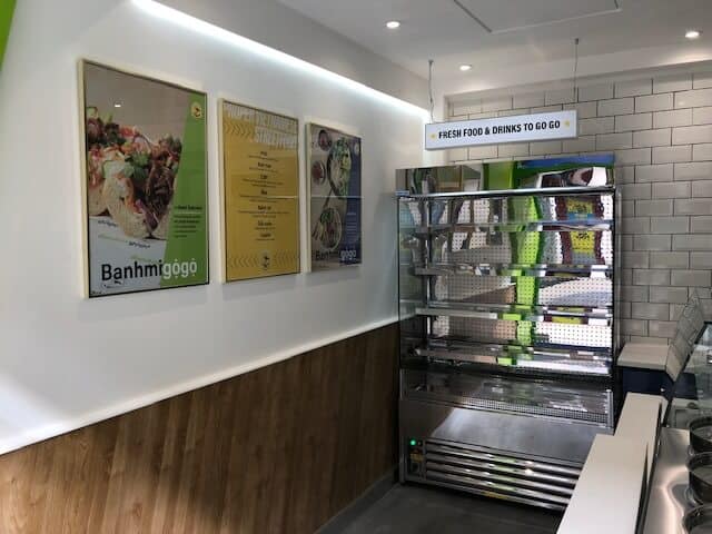Banhmigogo Fresh Food & Drinks Fridge