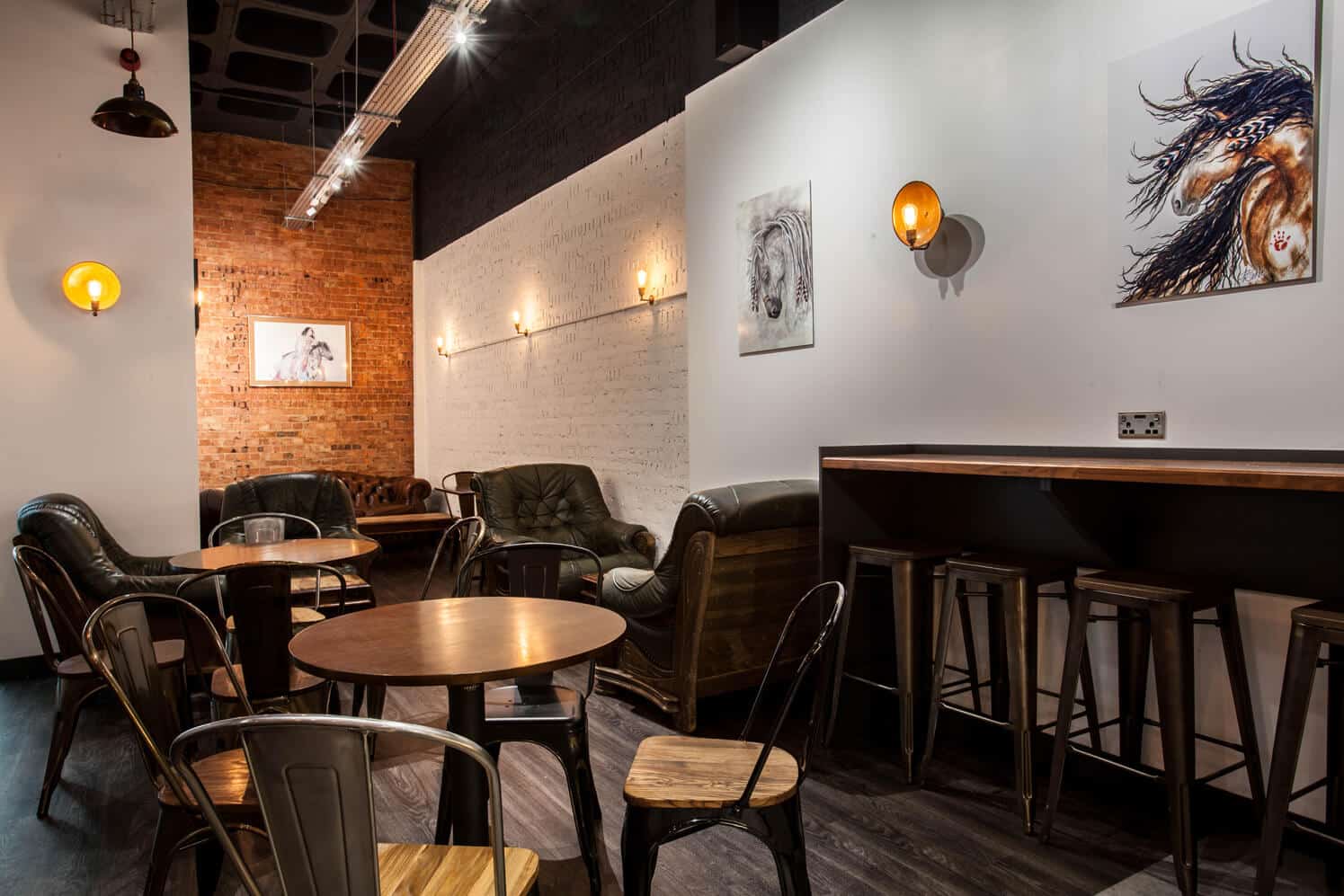 Santa Fe Coffee Company Seated Area