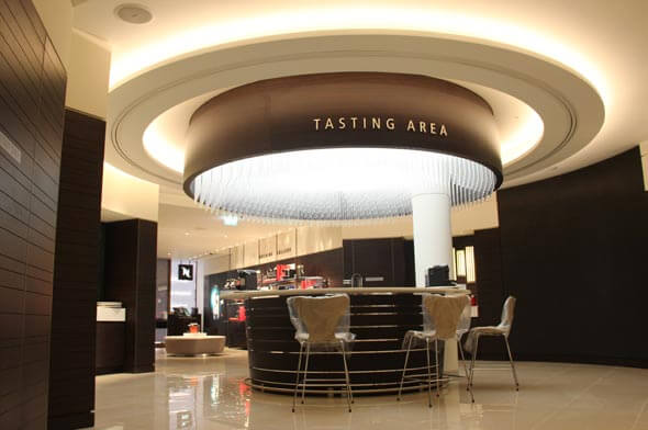 Nespresso Tasting Area