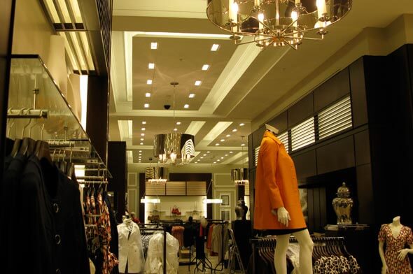Banana Republic Clothing Store with Mannequins