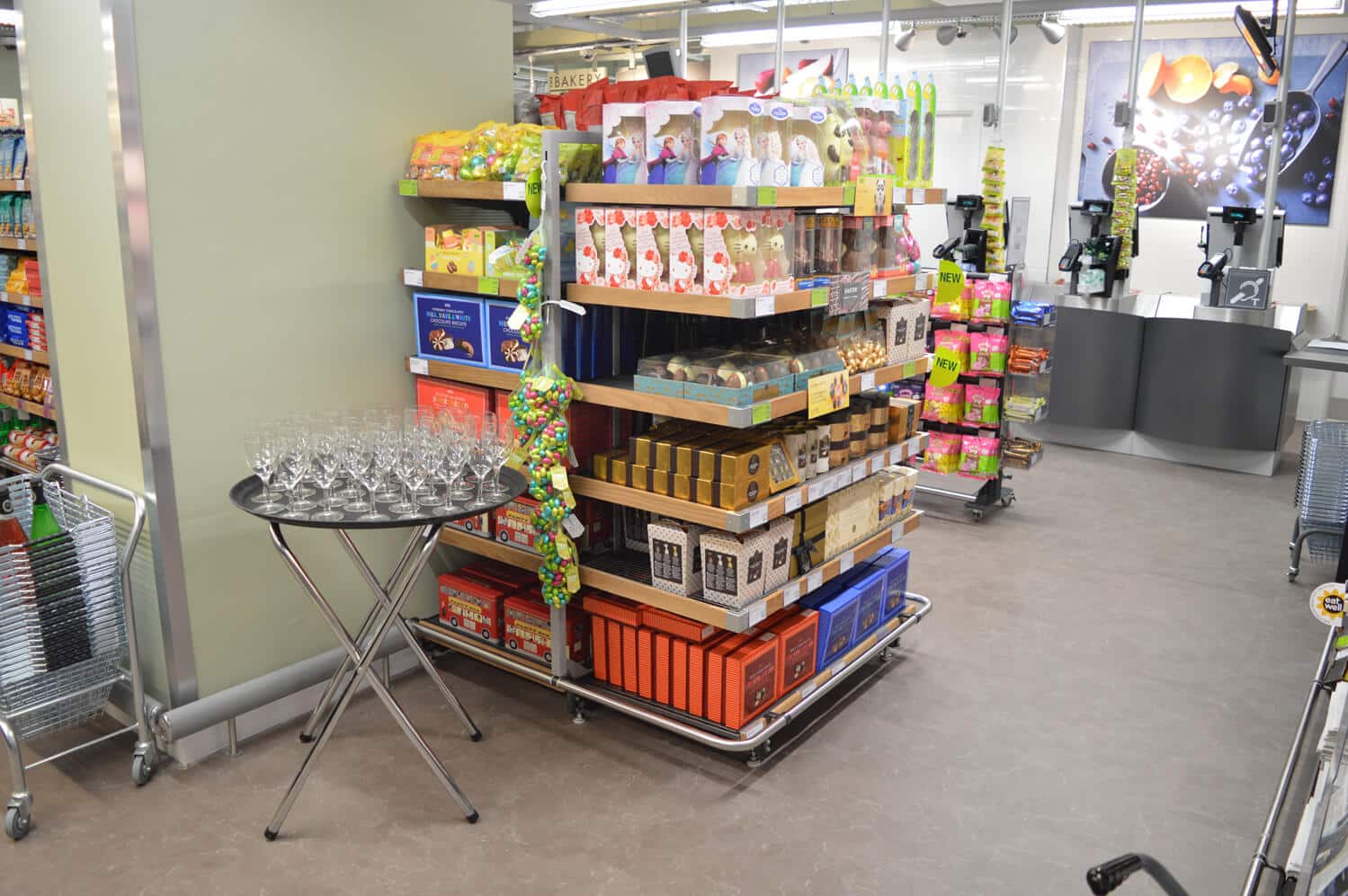 Marks & Spencers Royal Surrey, Chocolate Aisle