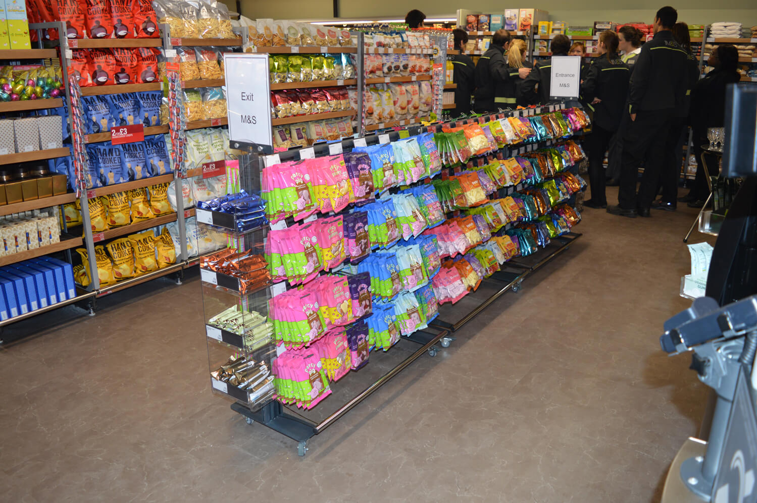 Marks & Spencers Royal Surrey Sweet Section