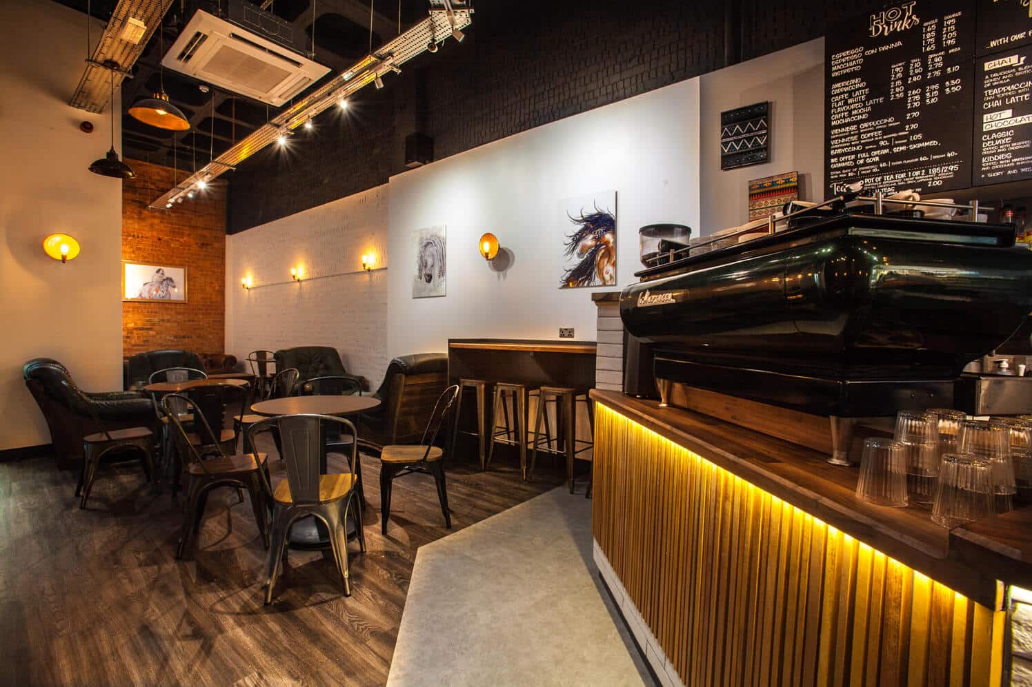 Santa Fe Coffee Company Seated Area