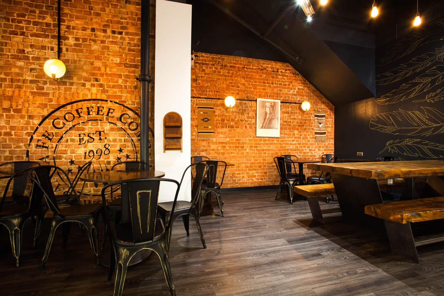 Santa Fe Coffee Company Seated Area