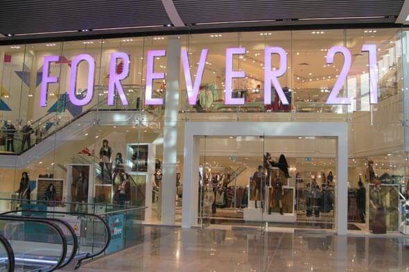 Forever 21: Store at Gardens Mall on closing list, Wellington